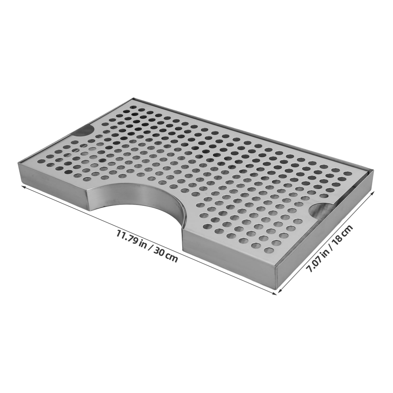 ULTECHNOVO Bandeja De Goteo Para Máquina De Cerveza Recogegotas De Acero Inoxidable Bandeja Para Dispensador De Cerveza Para Refrigerador De Barriles