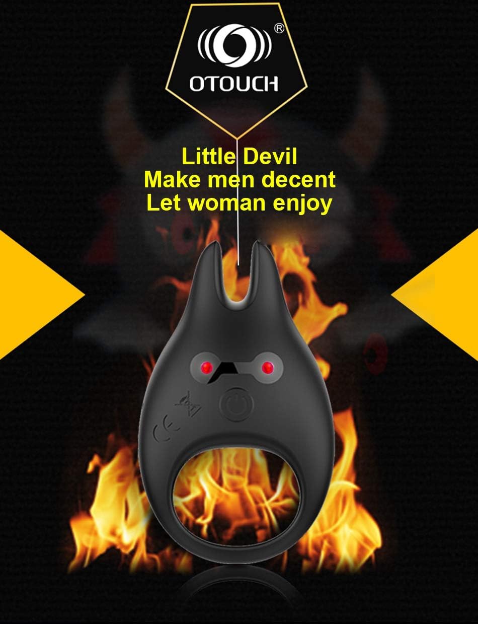 Devil Vibrating Ring Ultra Fire Erotic Penis Cock Ring para ...