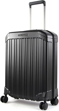 Piquadro 4 wheel cabin suitcase with TSA lock with USB and USB Type-C ports