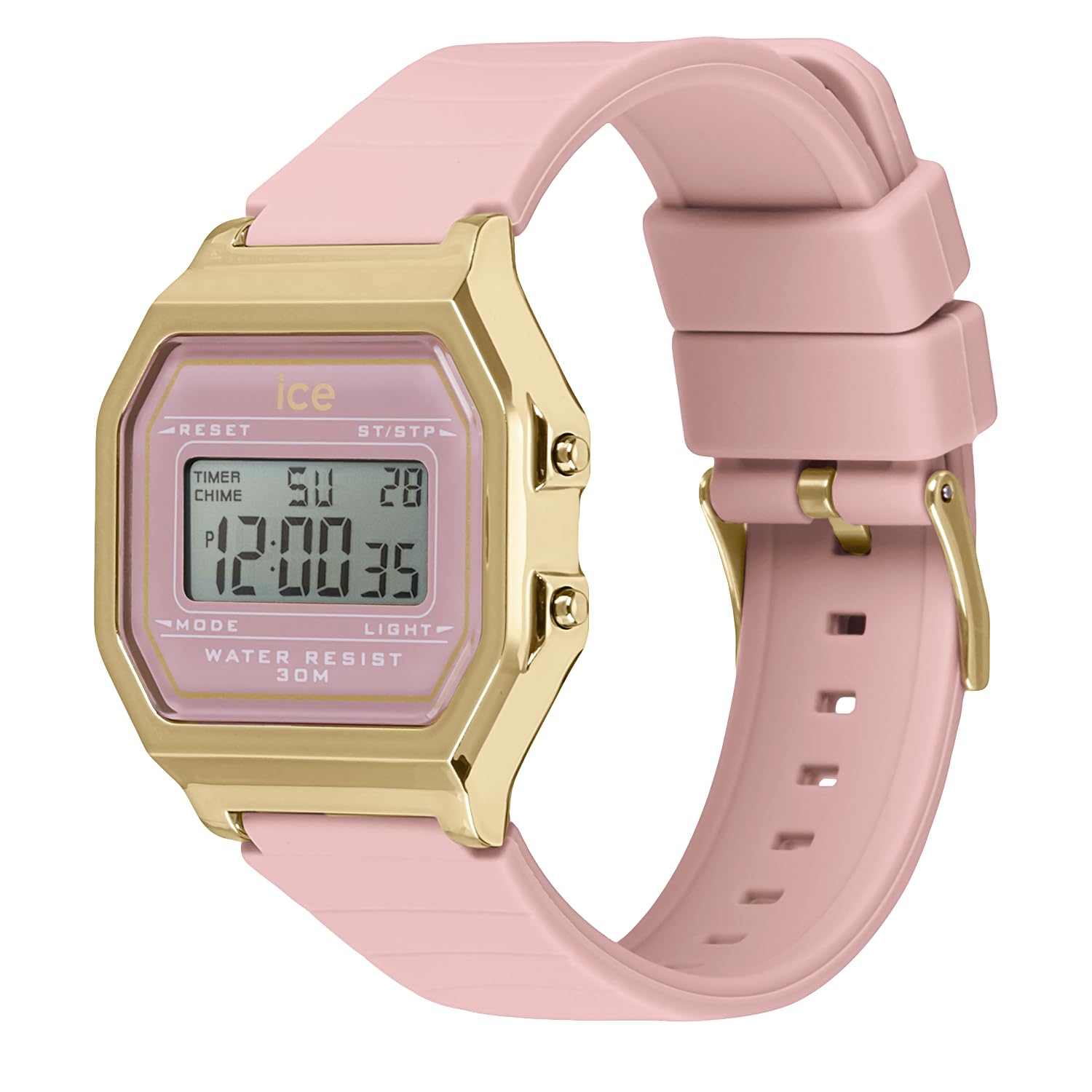 ICE-WATCH - Ice Digit Retro - Montre pour Femme avec Bracelet en Plastique (Small)