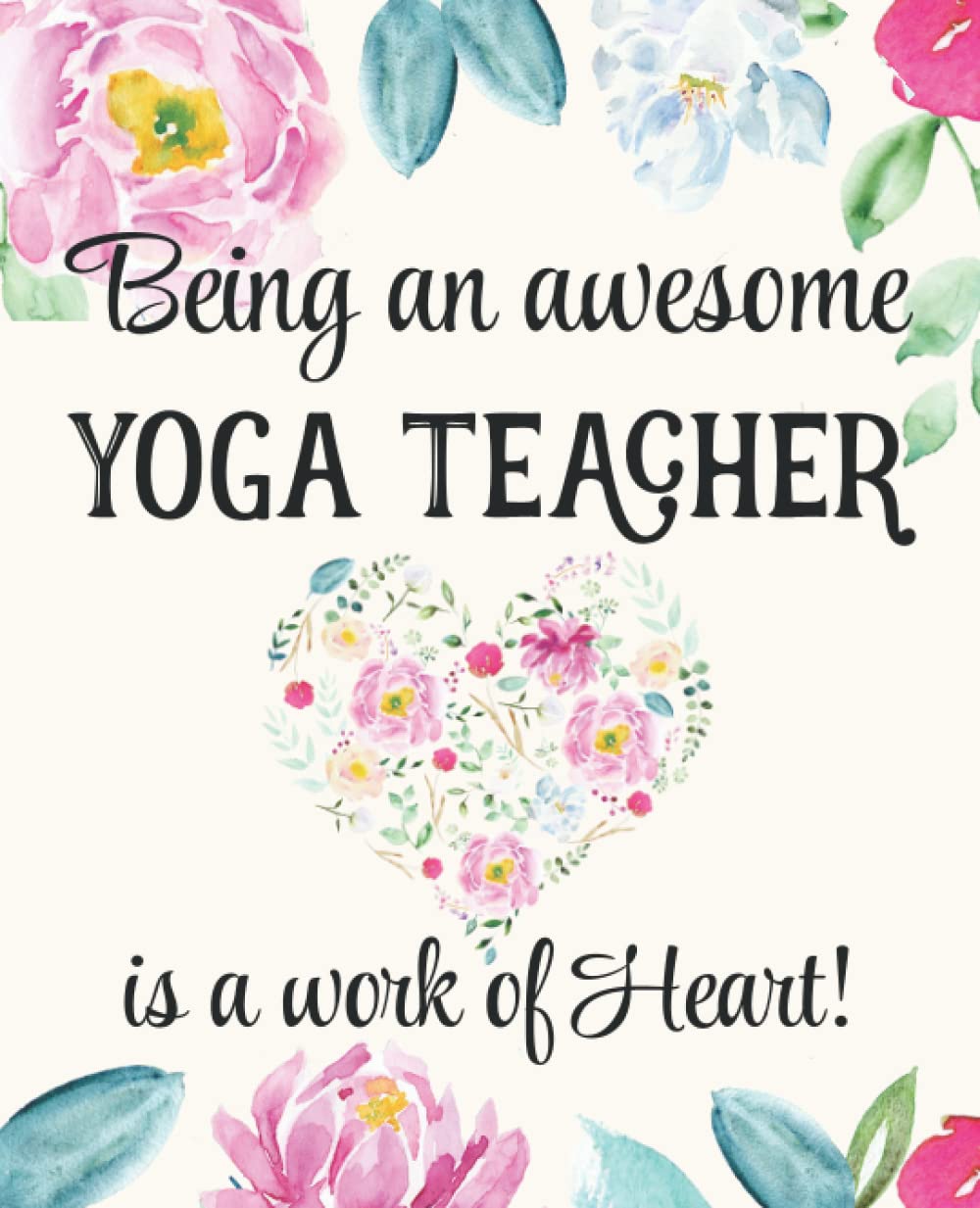 Yoga Teacher Gifts: Work of Heart Sentimental Thank You Appreciation Present for Women Friends, Family or Coworkers