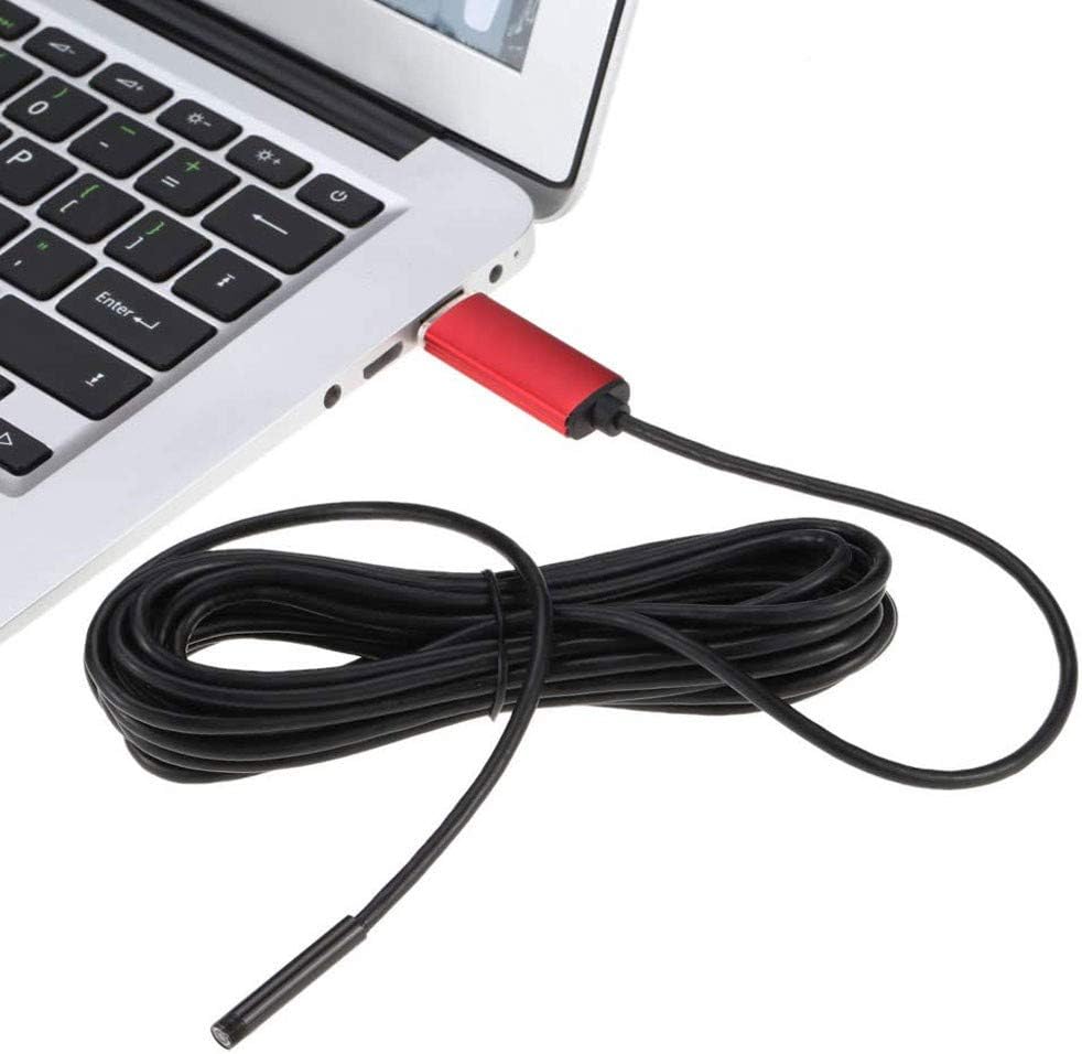 GYTOO Thermal Imaging Camera Endoscope 2in1 HD Waterproof 8mm Probe Diameter, Mobile Phone Android Endoscope Mobile Phone Computer Universal Endoscope 2M