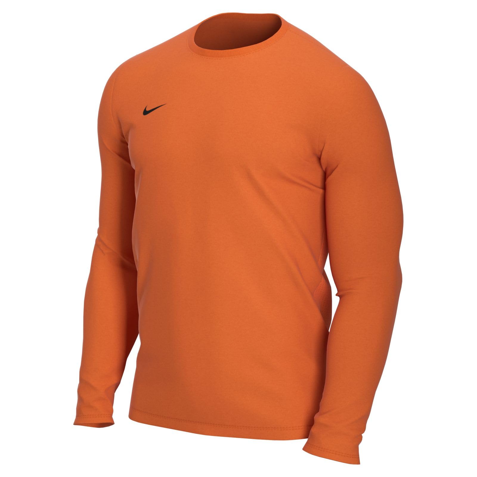 NIKE Men's M Nk Dry Park Vii Jsy Ls T shirt, Orange, M UK