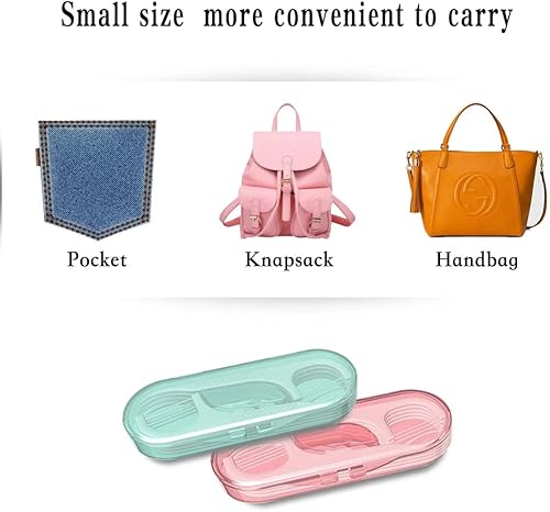 Miniatura 4 de AOCEAN Púas de hilo dental – Hilo de viaje con palillos de dientes – Hilo dental profesional con 4 estuches de almacenamiento – Ideal para hoteles