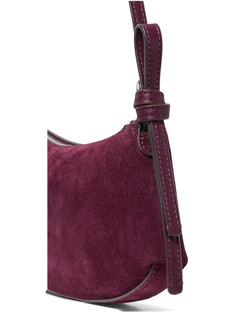 Purple Kate Spade New York Loop Suede Pochette