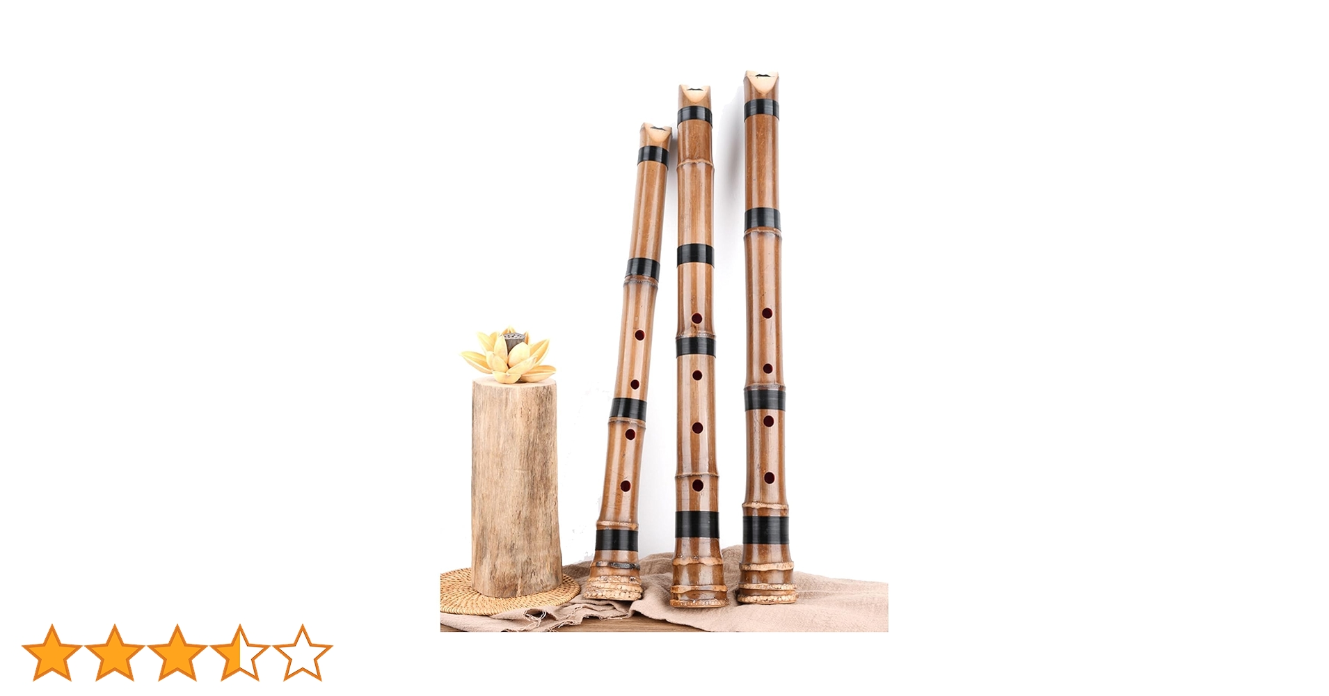 虎杢　 尺八　琴古流  2つ折  1尺8管 キャップ付 和楽器 虎杢 尺八(木製) 琴古流 2つ折 1尺8寸管 キャップ付