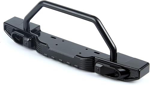 Miniatura 3 de LCX Racing 110th RC Crawler Car CNC mecanizado aleación de aluminio parachoques delantero para RC Car Axial SCX10 III SCX10.3 AXI03007,