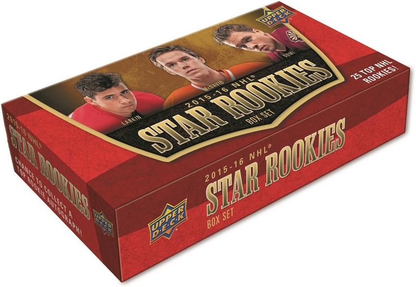 Upper Deck NHL Star Rookies 2015 2016 Limited Edition Factory Sealed 25 Card Set Featuring Connor McDavid, Max Domi, Jach Eichel and Others