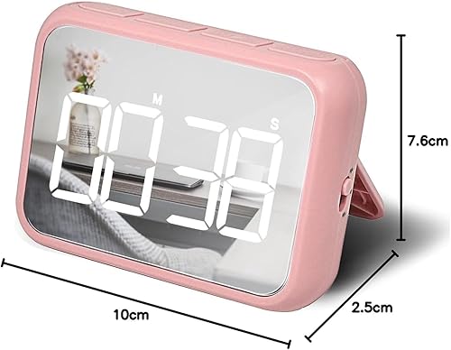 Miniatura 6 de Cronómetro digital con temporizador visual de gran pantalla para cocina, profesores, escuela, aula, cocina, cuenta regresiva de 99 minutos,