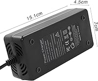 Vista 6 de Cargador de batería de iones de litio de 42 V, 2 A, múltiples enchufes para Xiaomi M365 ES2/ES4/E22/ES1L, conector en línea de 36 V 10S