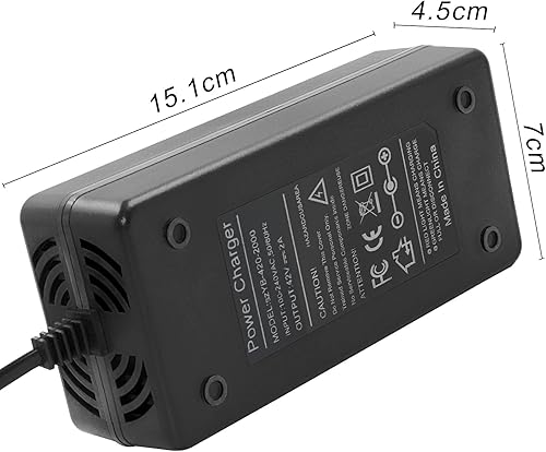 Miniatura 6 de Cargador de batería de iones de litio de 42 V, 2 A, múltiples enchufes para Xiaomi M365 ES2ES4E22ES1L, conector en línea de 36 V 10S