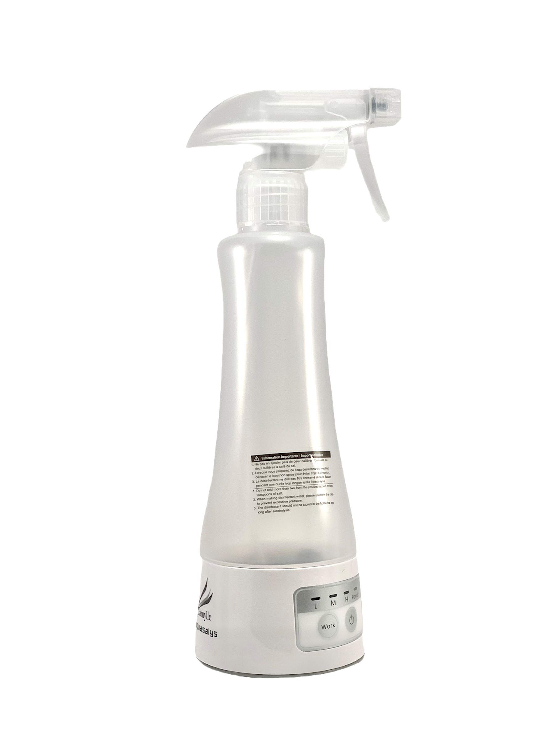 Camylle - Generador AQUASALYS - Haga su propio desinfectante 100% biodegradable - - 270ml