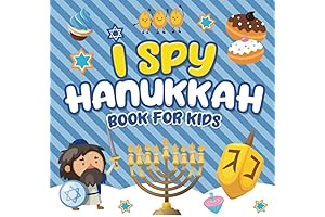 I Spy Hanukkah Book for Kids: A Fun Guessing Game Book