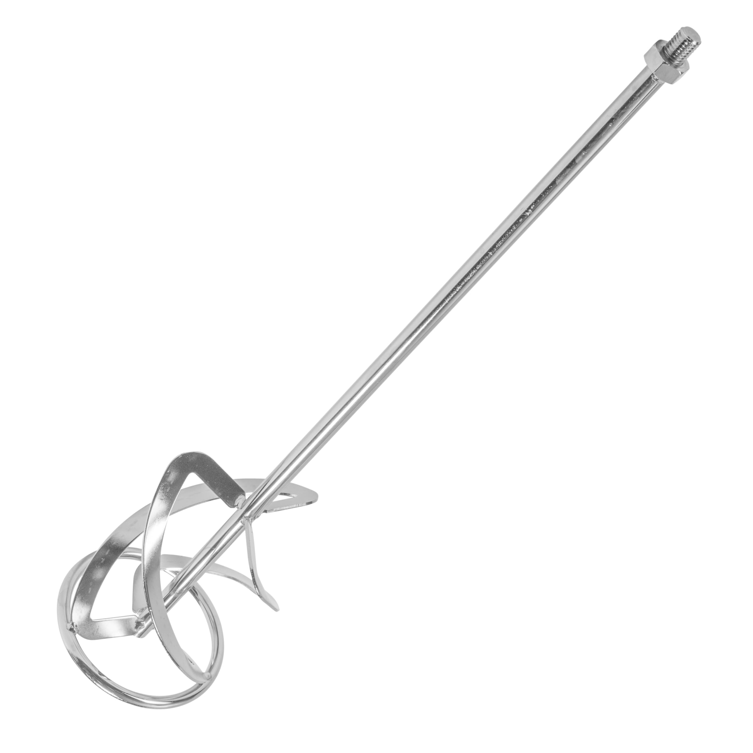 OX OX-P120435 Pro M14 Mixing Paddle-135 x 650mm Negative Helix Mixer, silber, 135 x 650 mm