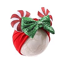 Vista 12 de JIAHANG Diadema para bebé niña con orejas de ratón y lazo de lunares 3D, diadema ancha para recién nacido, bebé y niña, accesorios para la cabeza