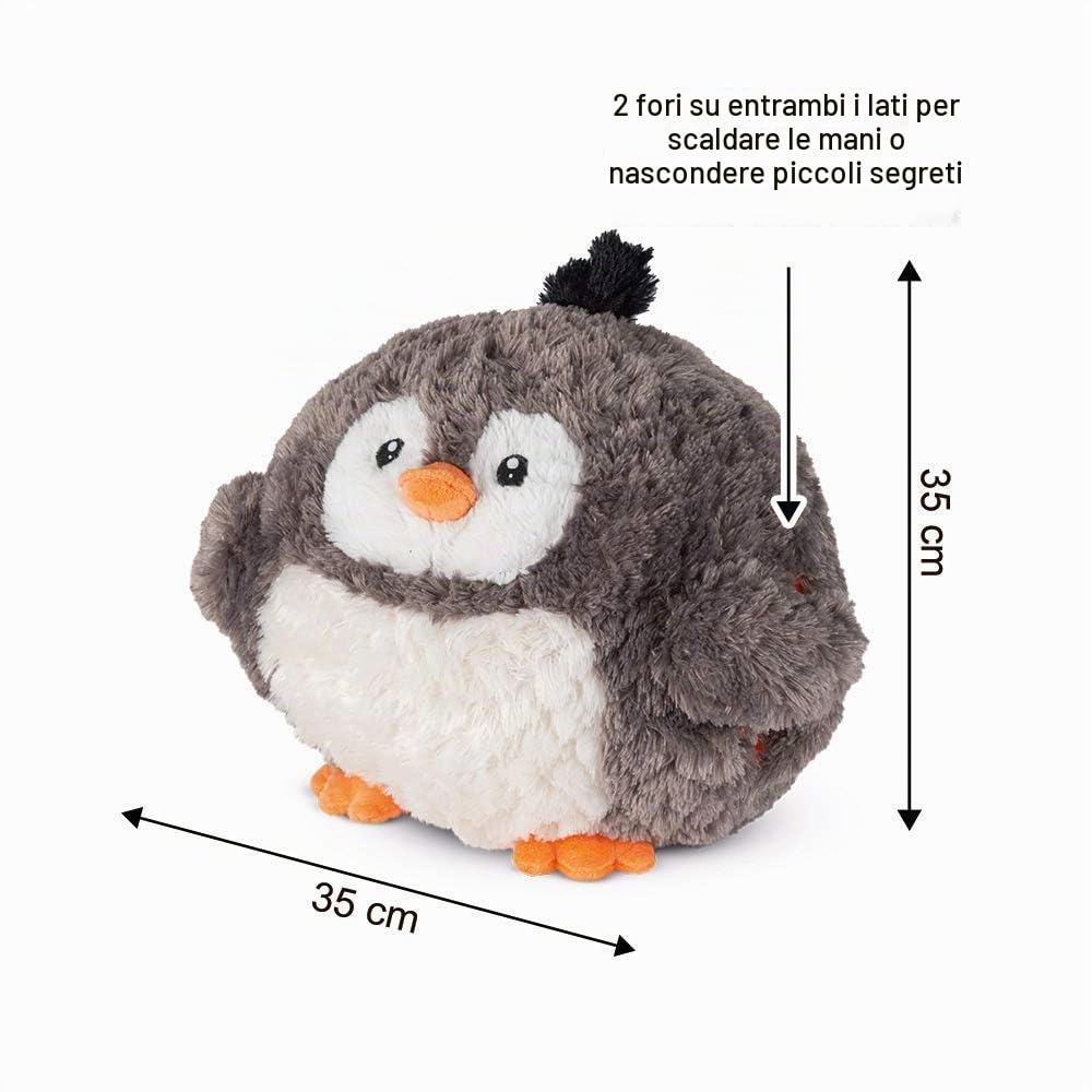 Peluche scaldamani a forma di animali del safari, simpatici cuscini per bambini, morbidi e soffici, cuscino riutilizzabile a forma di animale, regalo per ragazze, ragazzi, neonati