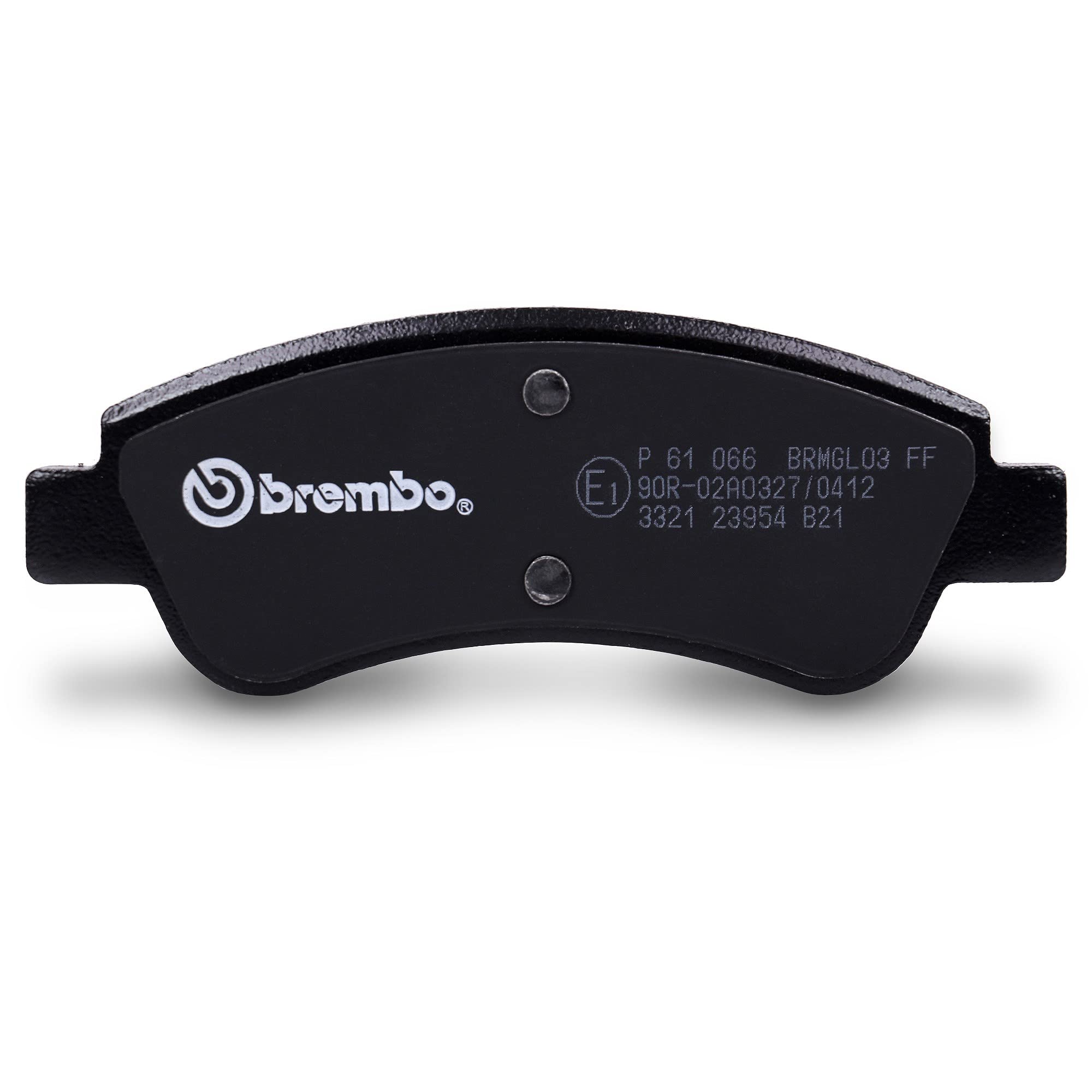 BREMBO Set di freni Coated Disc Line per asse anteriore, inclusi dischi freno anteriori Ø 266 mm ventilati e pastiglie freno anteriori