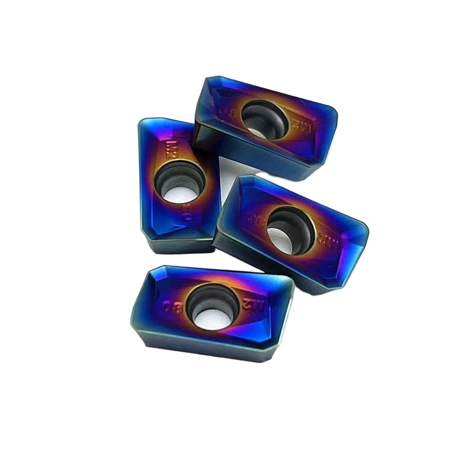Lame pour outil de tournage en carbure indexable 10 pièces APMT1135PDER H2 M2 KT7030 outil de tournage externe outil en alliage dur bleu fraisage fraise en bout(APMT1135 H2 KT7030)