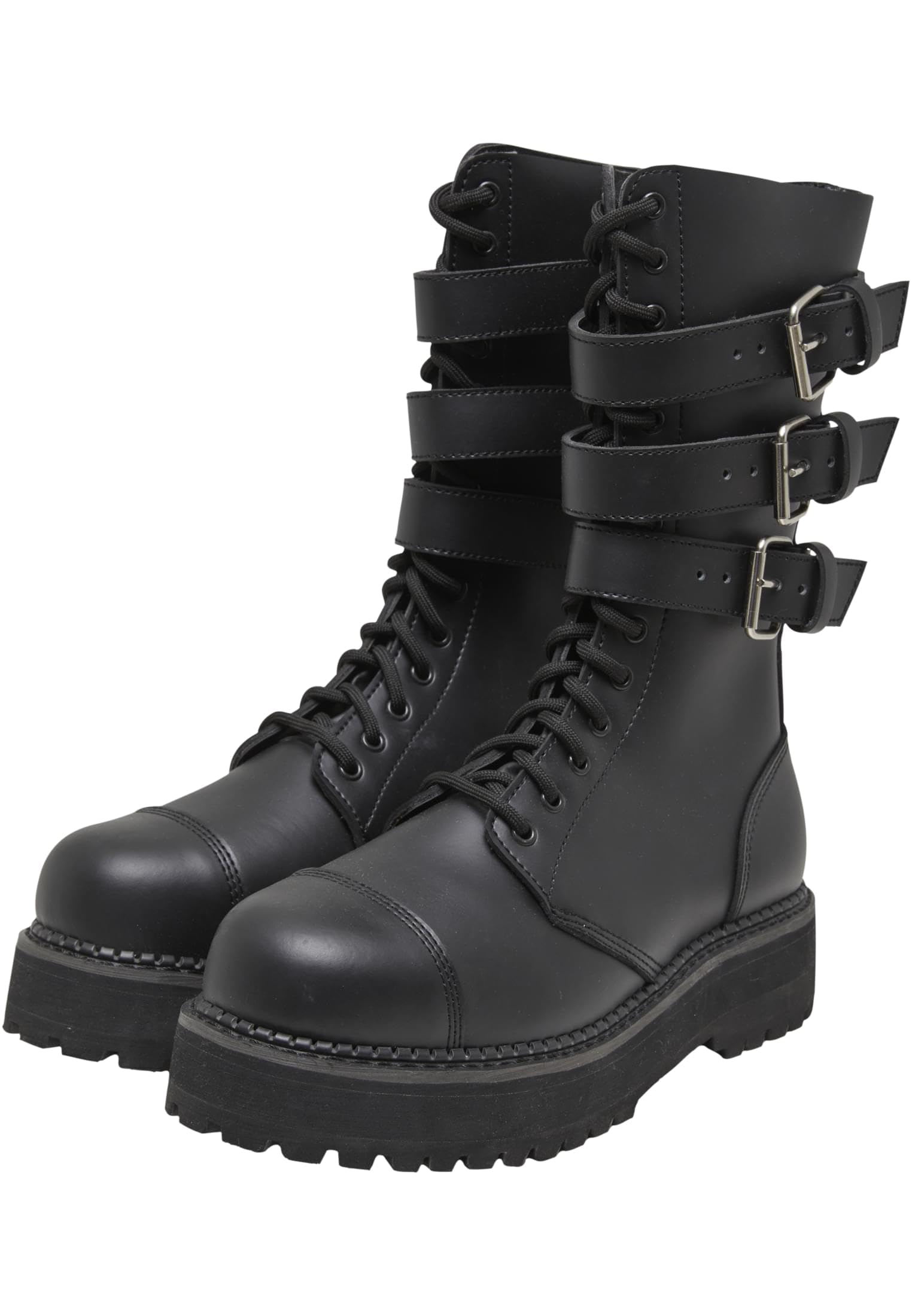 Brandit Plateau Phantom 3 Buckle Boots, Größen UK4/EU38 bis UK13/EU47-