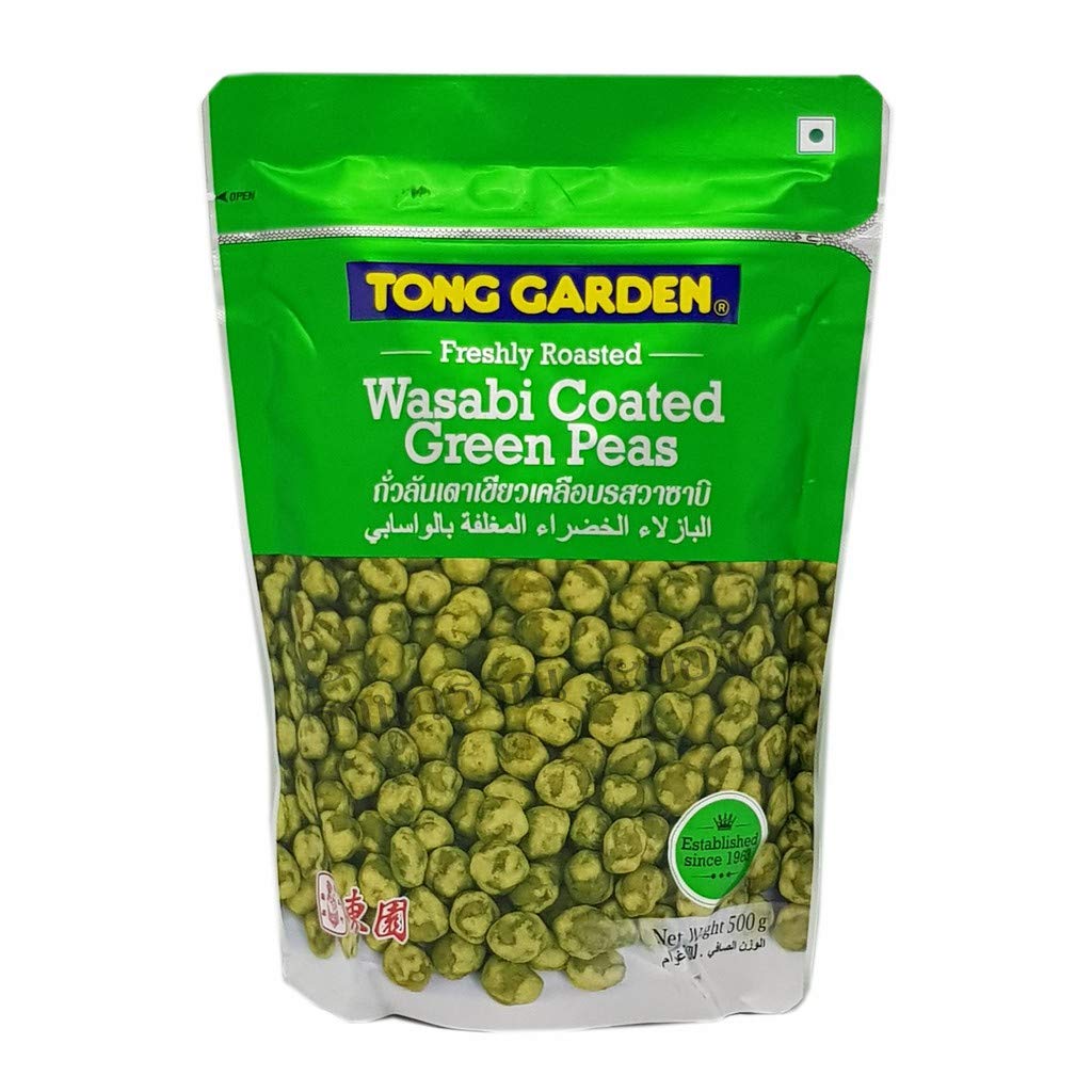 Amazon.com : TONG GARDEN BRAND, Wasabi Coated Green Peas 500g