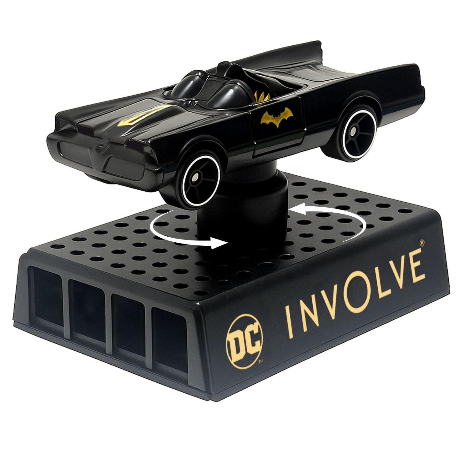 Involve DC 1966 Batmobile Classic Drift Car Perfume: The Adam West Batmobile | OFFICIAL DC MERCHANDISE | Car Dashboard Toy | Car dashboard Decoration Items | Car Accessories 2025-picture-29