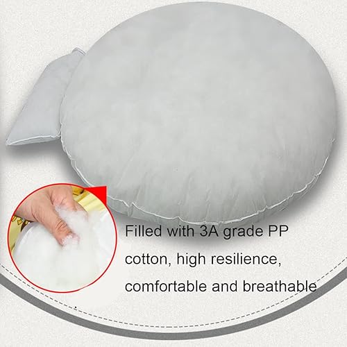 Miniatura 4 de Cojines para silla colgantes, cojines redondos para silla de huevo, cojín redondo para silla de huevo, color azul real, cojines de asiento con