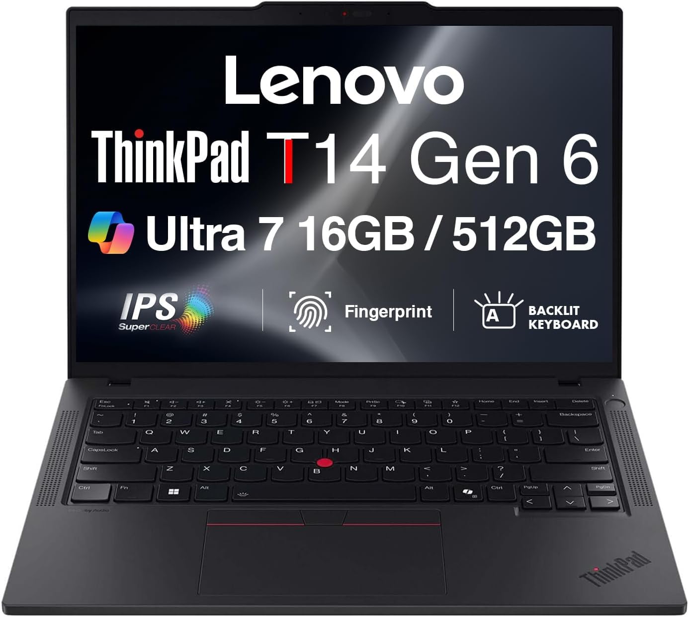 ThinkPad T14 Gen 6 14" FHD+ Display Ultra 7-255U 16GB RAM, 512GB SSD