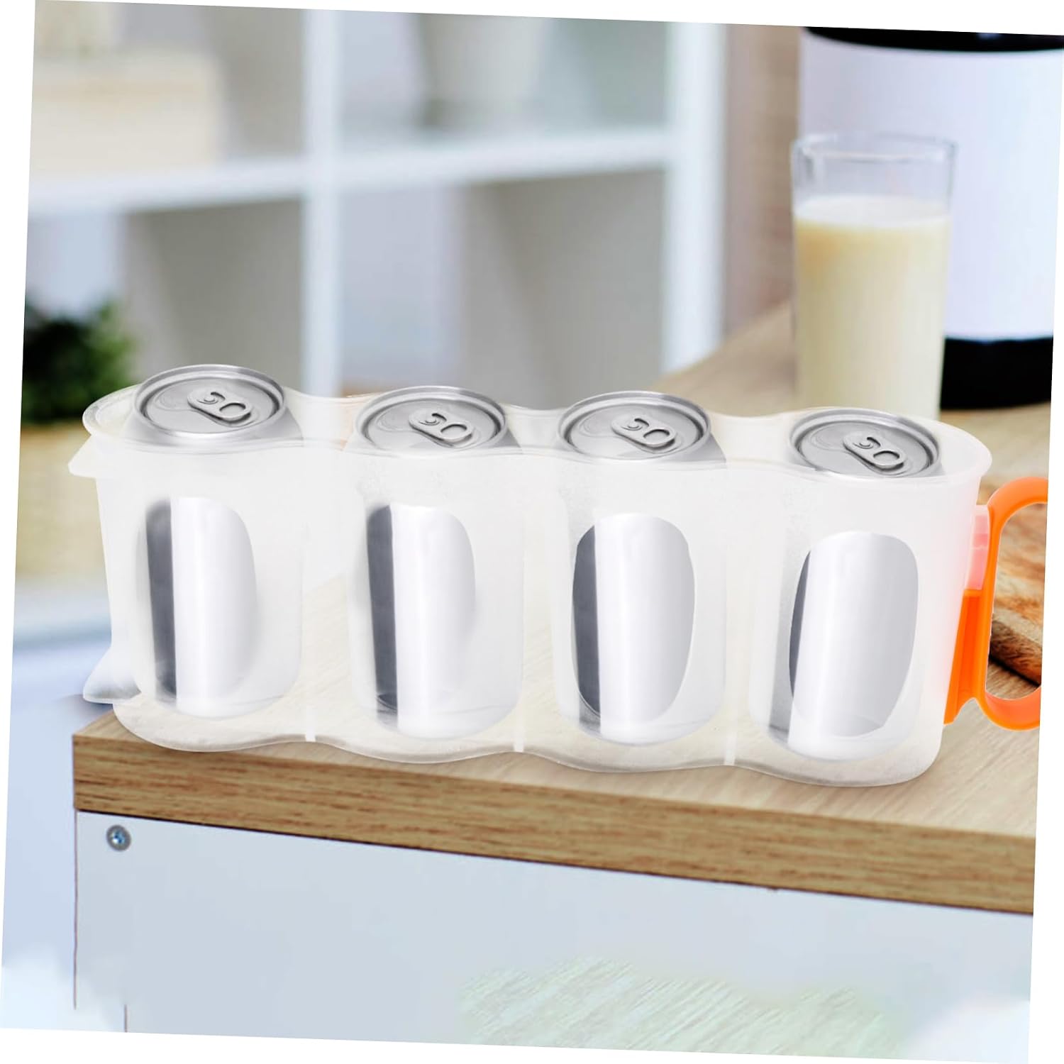 Refrigerator Soda Can Holder Large Capacity PP Organizer