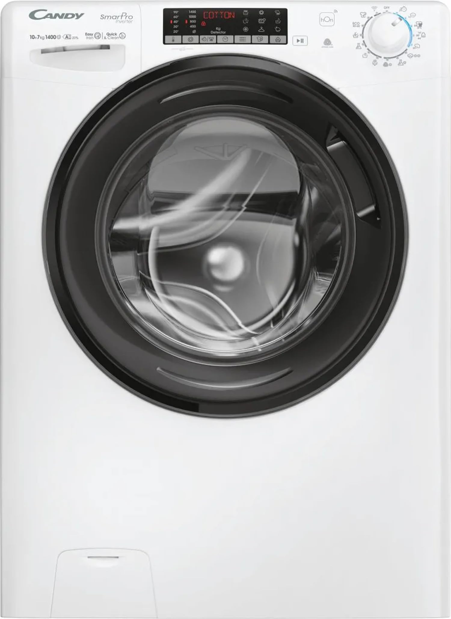 CSOW41076TWMB8-S - Lavasciuga 10+7 Kg, 1400 giri, Inverter, Wi-Fi, Classe energetica A