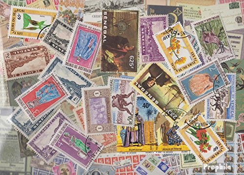 Prophila Collection Senegal 25 Diversi Francobolli (Francobolli per i Collezionisti)