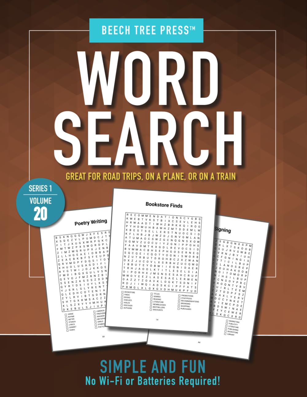 Word Search Puzzle Book for Adults with 100 Screen-Free Puzzles for Relaxation and Focus: Series 1 · Volume 20 | An Offline Puzzle Book for Travel, Stress Relief, Quiet Time, and Everyday Enjoyment
