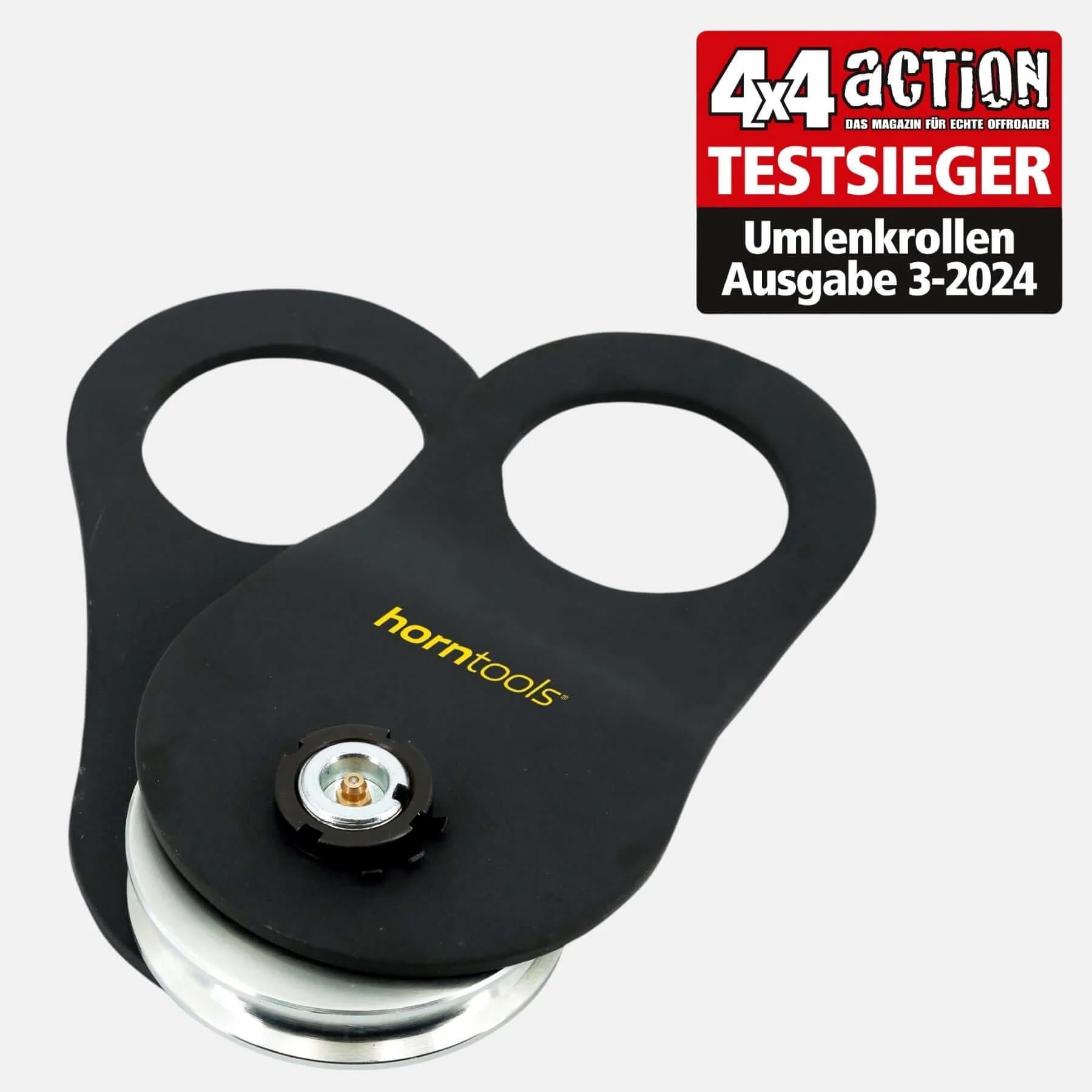 horntools Recovery Kit Entry - Handschuhe, Bergegurt, Bogenschäkel, Umlenkrolle, wasserdichte Tasche, Bergeset, Bergematerial, Softschäkel, Umlenkrolle für Offroad Zubehör für Seilwinde