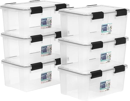 IRIS USA 19 Qt Storage Box with Gasket Seal Lid IRIS USA 19 Qt Storage Box with Gasket Seal Lid