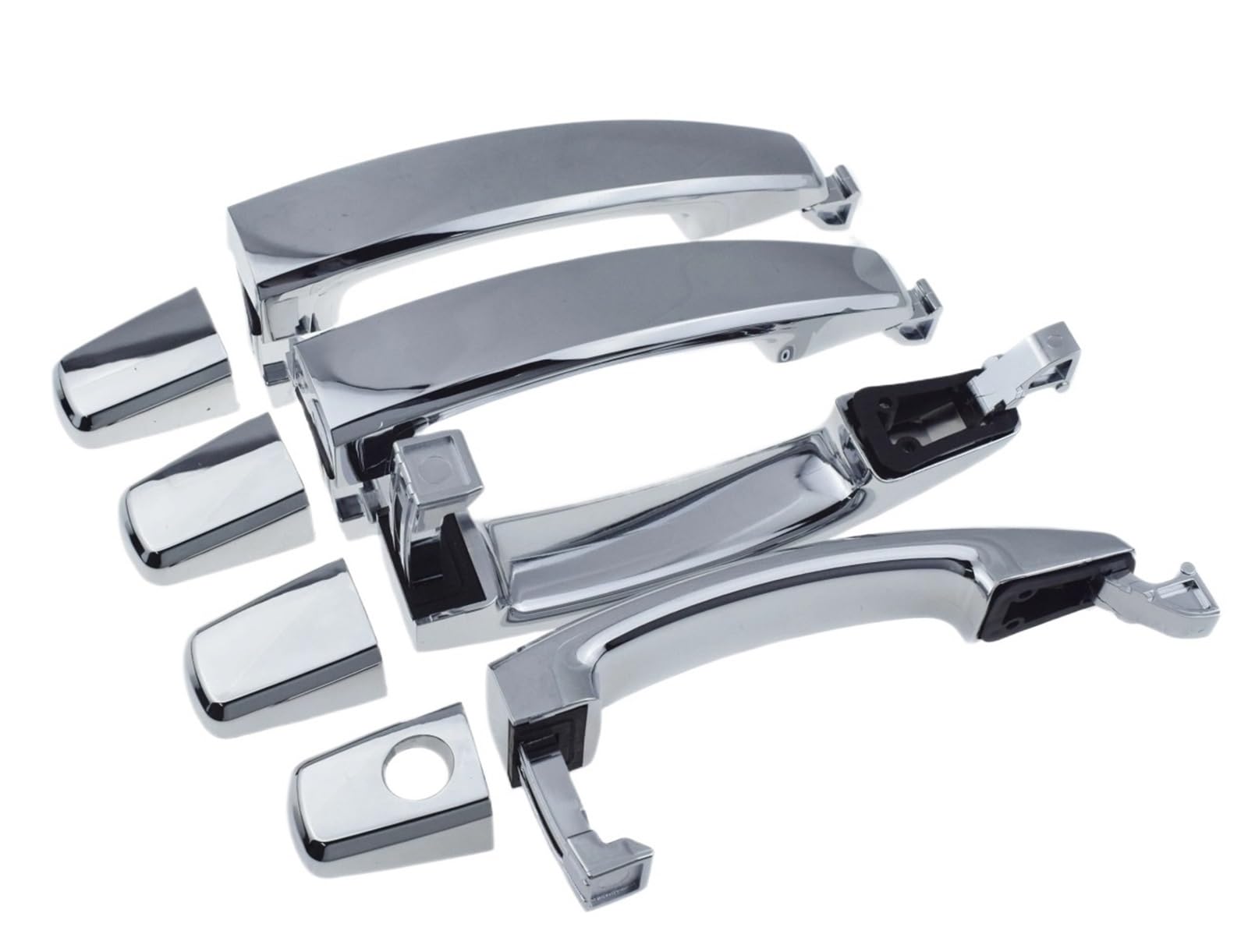 Hillar One Color Door Outer Handle For Chevrolet For Captiva For Aveo 2007-2015 Chrome Exterior Door Handle 4 Pieces 96468266 96468306