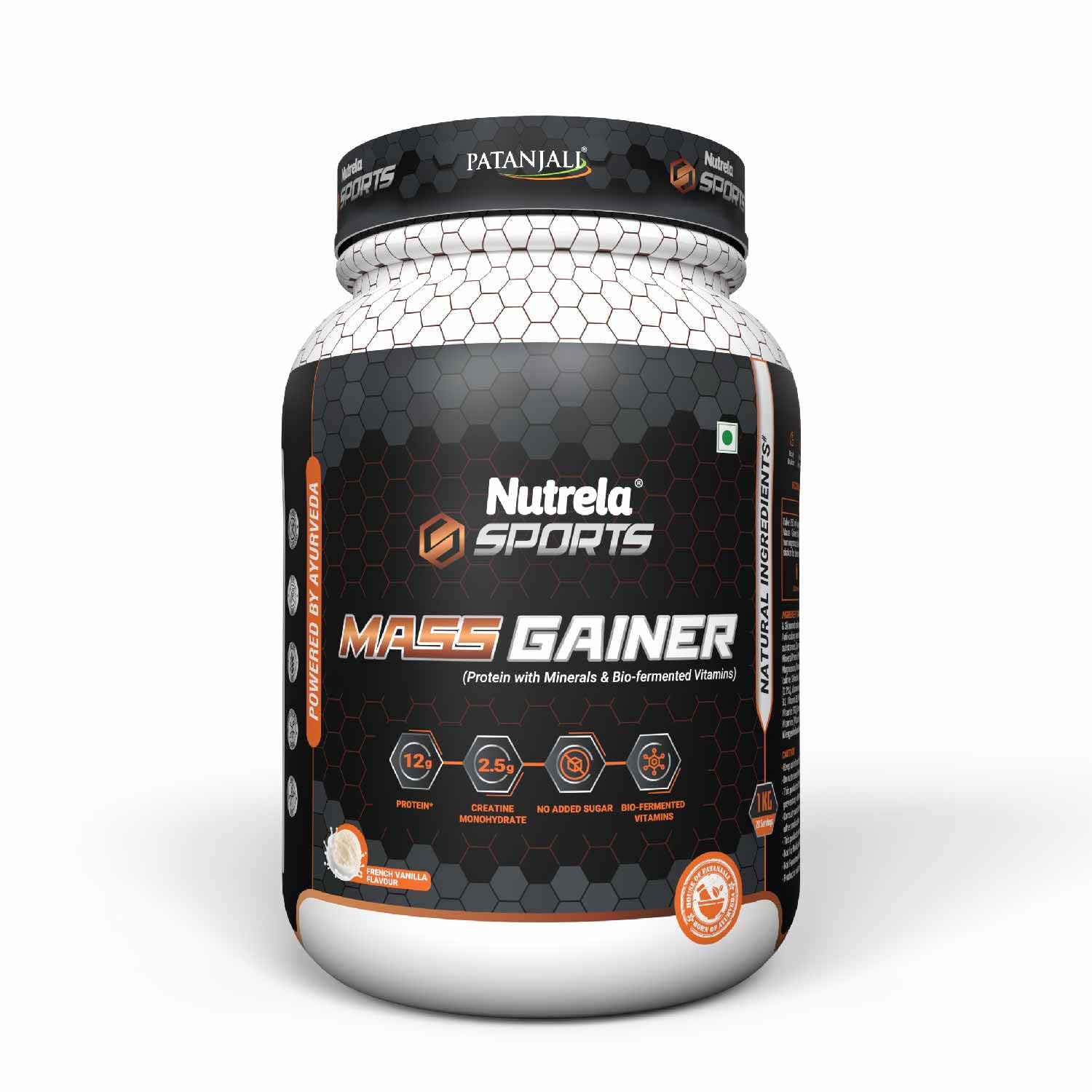 Nutrela Sports Mass Gainer-1KG (Vanilla Ice Cream) (B0C7R1S4QD) Amazon Price History, Amazon Price Tracker