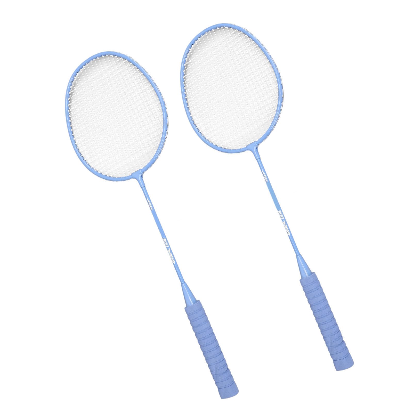 EMUKOEP Badminton-Set für 2 Spieler mit Hochdichter Legierung