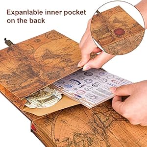 JIMBON Our Adventure Book Scrapbook Photo Album Retro Style Embossed Letter Cover Travel Diary Journal Scrap Book Kit For Couples,Memory Book For Anniversary Wedding JIMBON Our Adventure Book Scrapbook Photo Album Retro Style Embossed Letter Cover Travel Diary Journal Scrap Book Kit For CouplesMemory Book For Anniversary Wedding