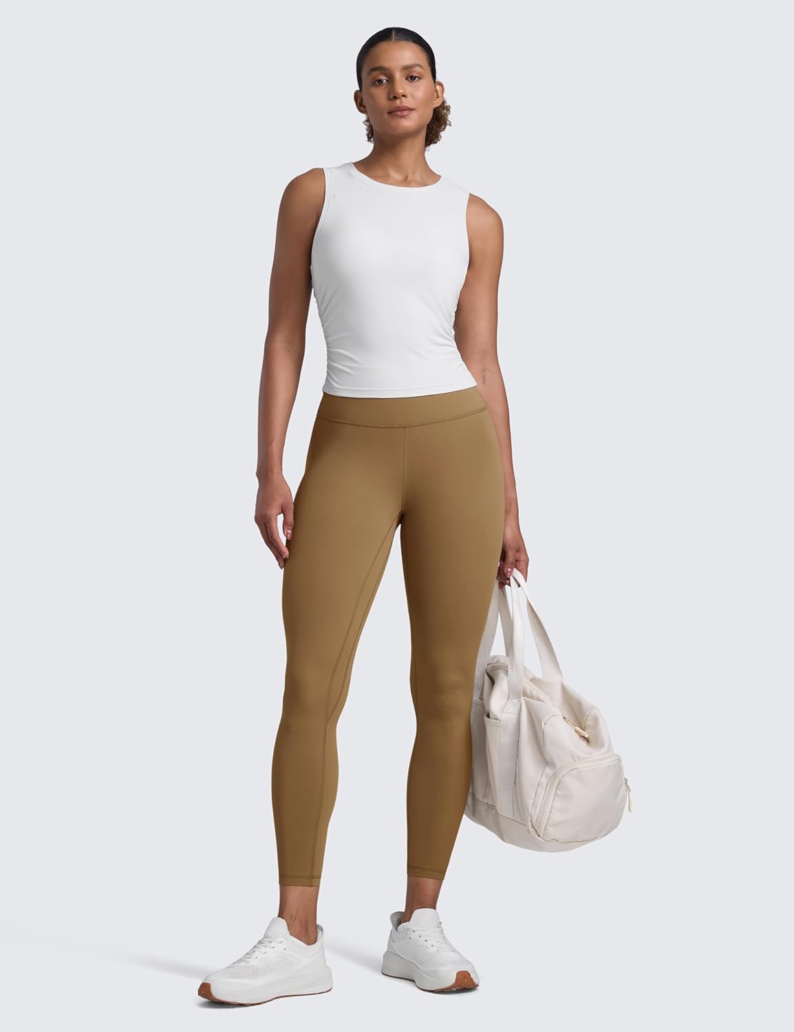 CRZ YOGA Butterlift Workout Leggings 25" - High Waisted Pilates Gym Athletic Womens Yoga Pants Buttery Soft - Image 3