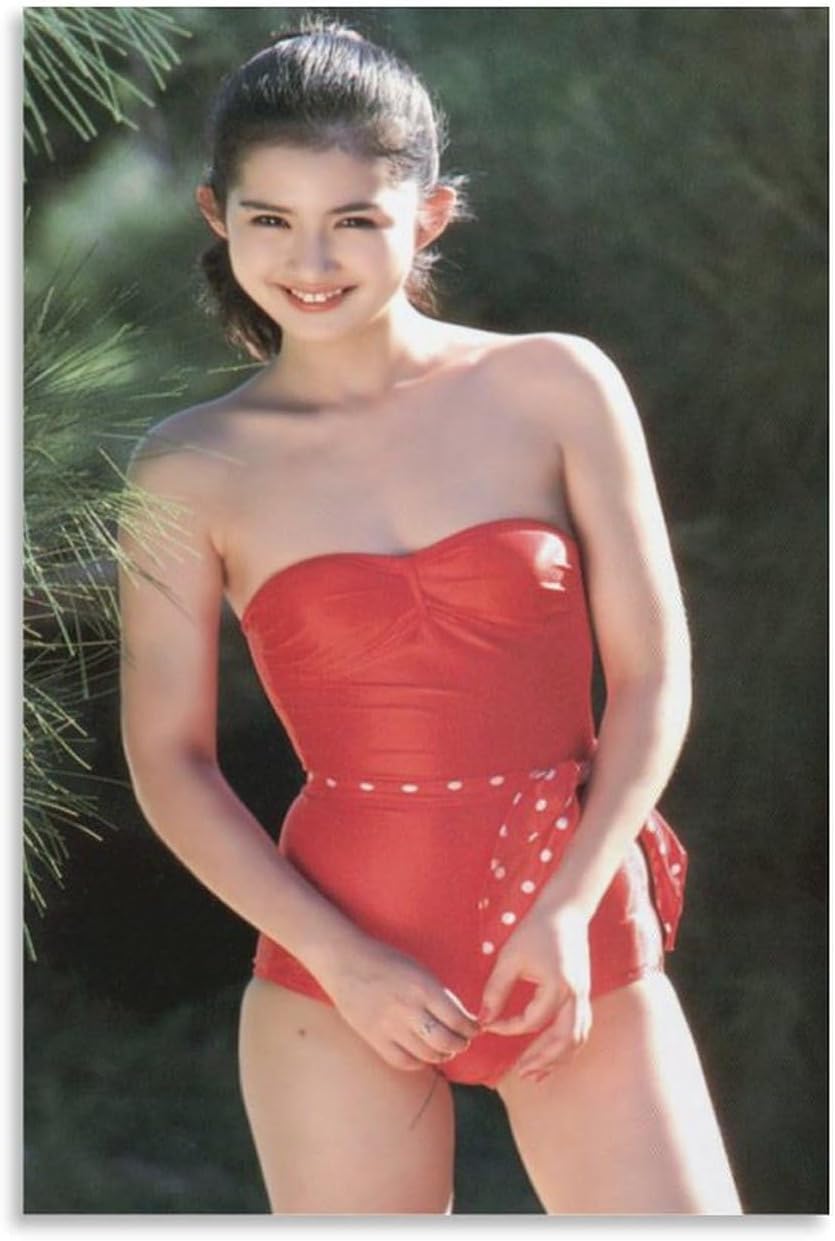 Amazon.co.jp: 古手川祐子 女優水着5ポスター プリント キャンバス