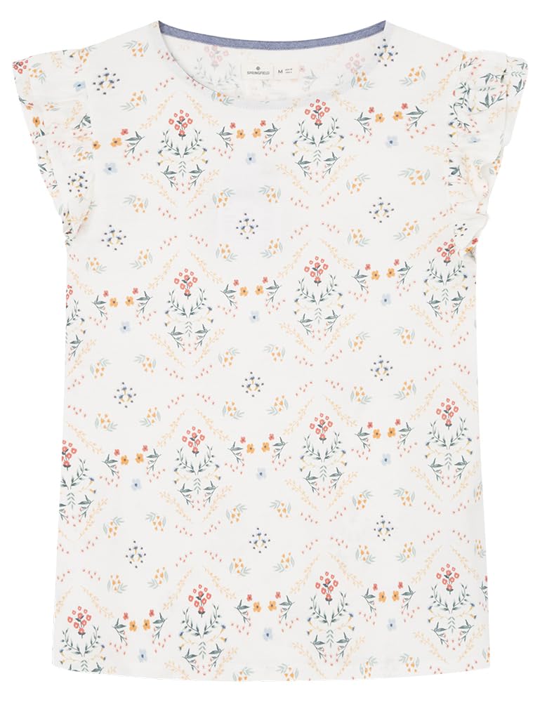 Springfield T-Shirt, Garnet Print, S