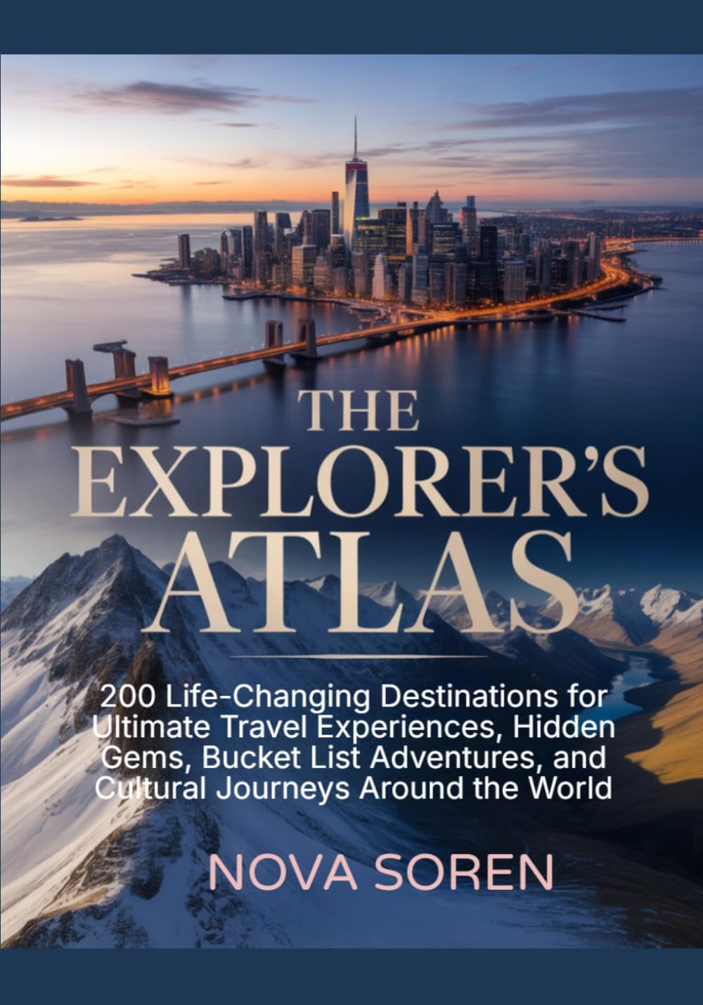The Explorer’s Atlas: 200 Life-Changing Destinations for Ultimate Travel Experiences, Hidden Gems, Bucket List Adventures, and Cultural Journeys Around the World