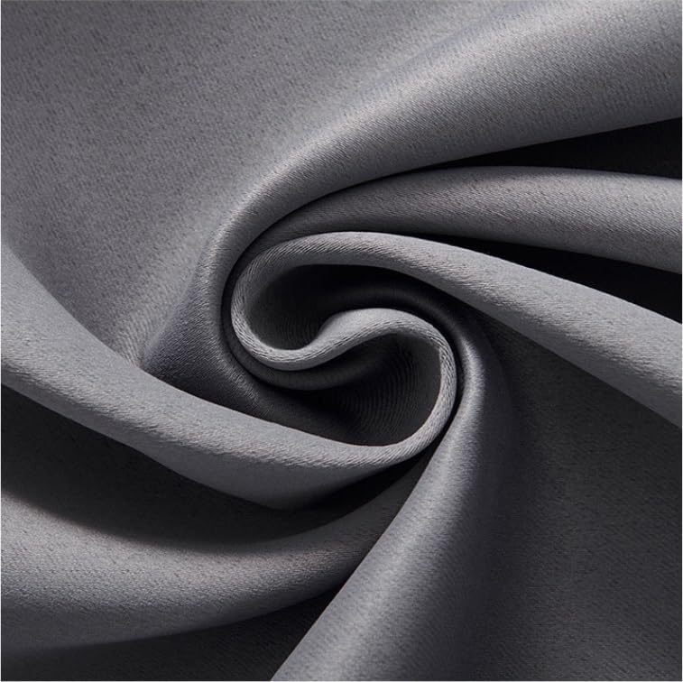 遮光カーテン オールライトブロック ソフト断熱プッシュカーテン、ベッドルーム リビングルーム キッチンリング 遮光カーテン(バーガン