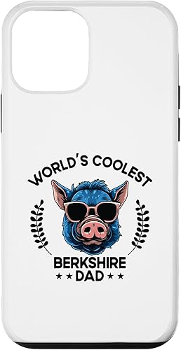 Miniatura 1 de iPhone 12 mini World's Coolest Pig Dad Papa - Women Farmer Berkshire Case