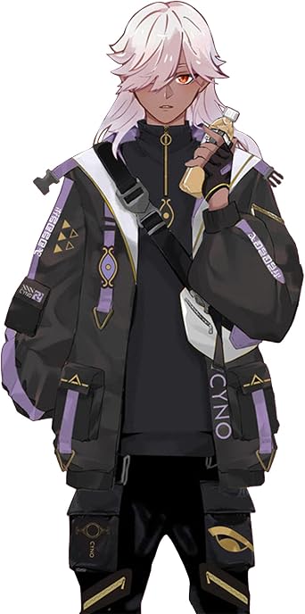 RUIBOCOS Haragami Seno Impression Coat, Hoodie, Trousers, Cosplay Costume, Unisex, Autumn and Winter Clothes Coat, L, coat