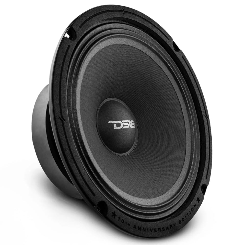 KIT SET PER DS 18 PRO-88XA altoparlante medio basso, edizione 10° anniversario, da 20 cm 200 mm 8", 275 watt rms 550 watt max, 8 ohm, 97,8 db, per casa, 1 pezzo + faston di montaggio