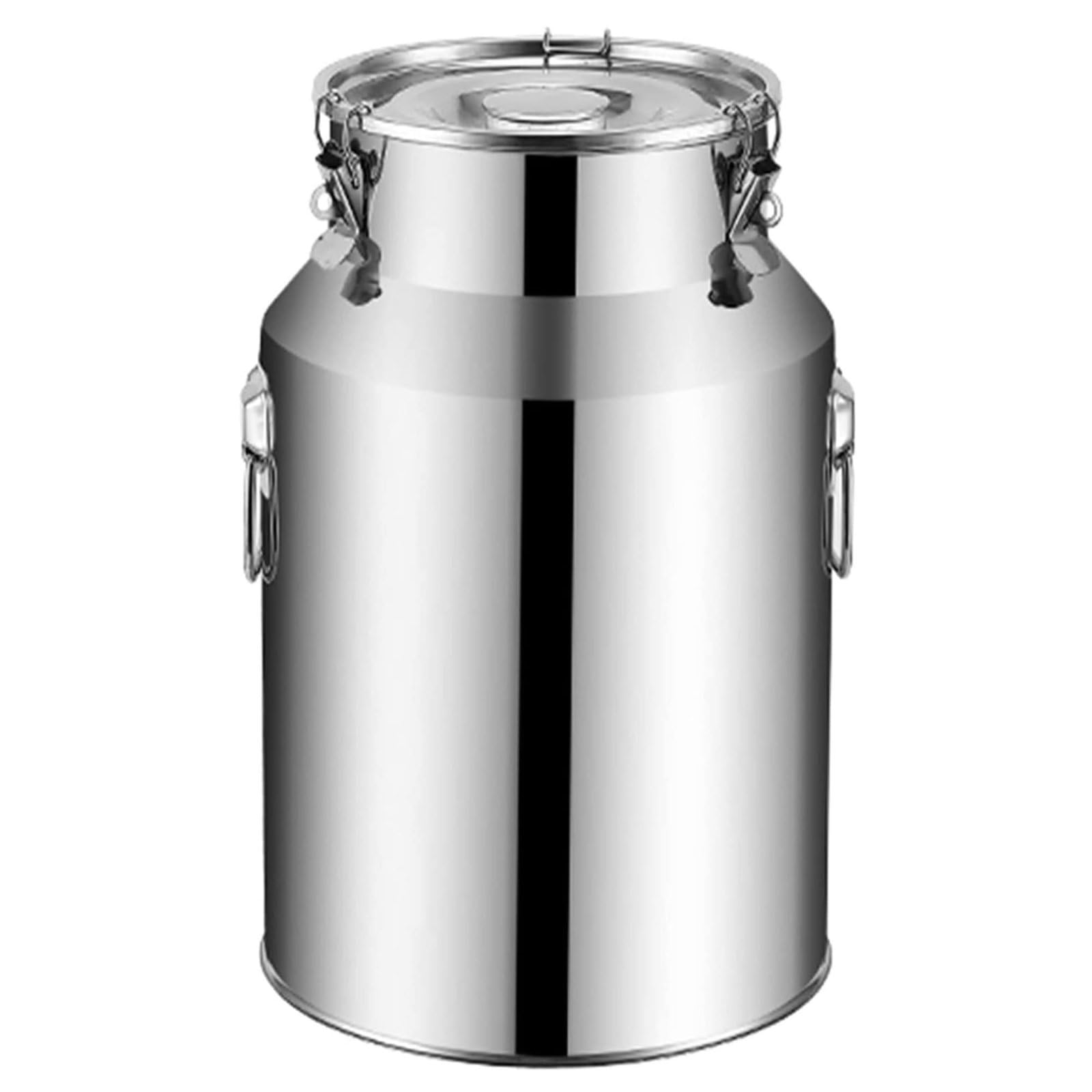 MYUYEE Stainless Steel Bucket, Fermenter Milk Transport Barrel Vat Large Capacity Oil Storage Barrel Grain Storage Container,68L (68L)