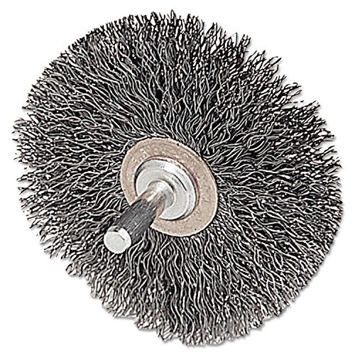 Weiler 17611 2 in. x 3/8 in. Stem-Mounted Narrow Conflex Brush