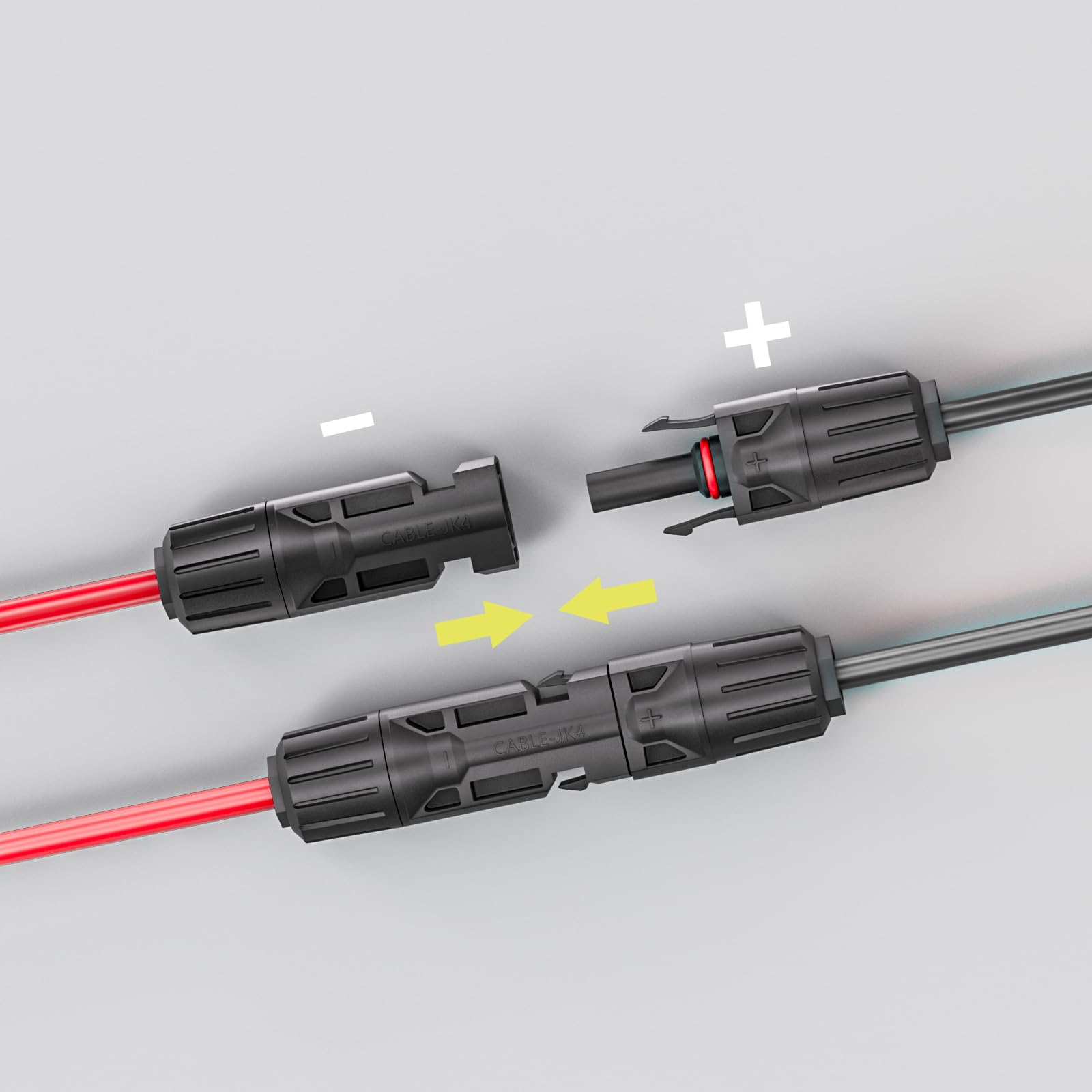Goupchn Conector de panel solar a DC 8 mm Cable de extensión adaptador 16 AWG con adaptador de CC 5.5 mm x 2.5 mm para estación de energía de respaldo portátil GZ, generadores solares 6 pies