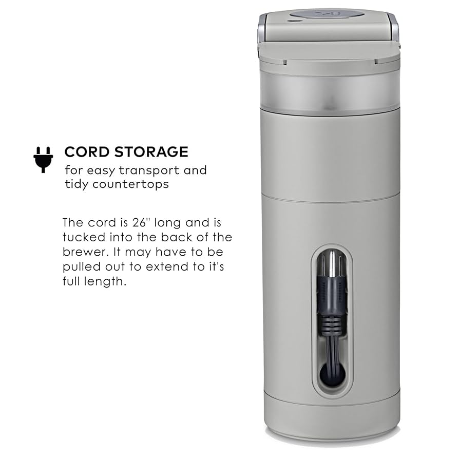 Keurig K-Mini コーヒーメーカー グレー Keurig-K-Mini-Single-Serve-K-