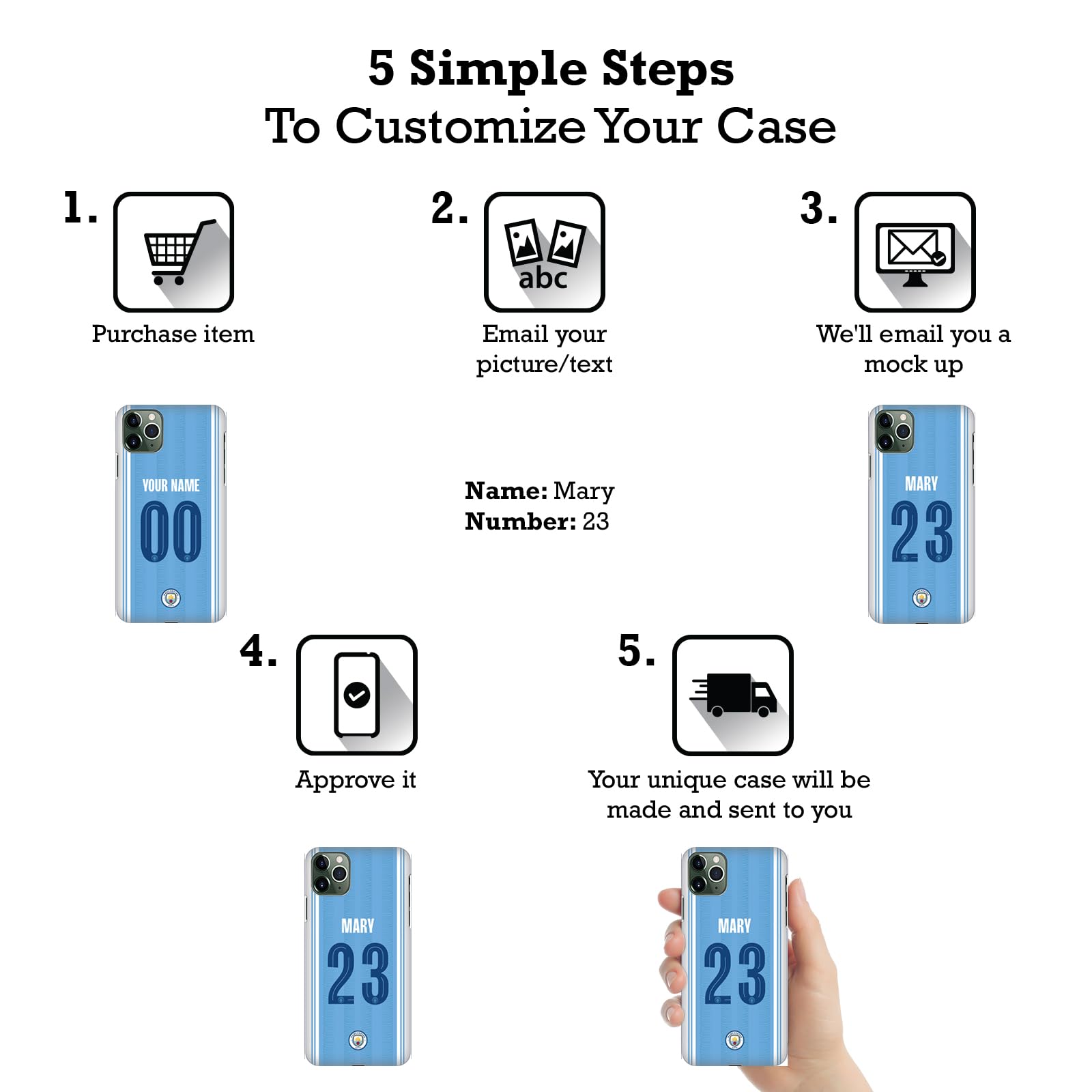 Head Case Designs Officially Licensed Custom Customized Personalized Manchester City Man City FC Away 2023/24 Badge Kit Leather Book Wallet Case Cover Compatible with Apple iPad 10.2 2019/2020/2021